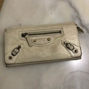 AUTHENTIC BALENCIAGA CHECKBOOK WALLET